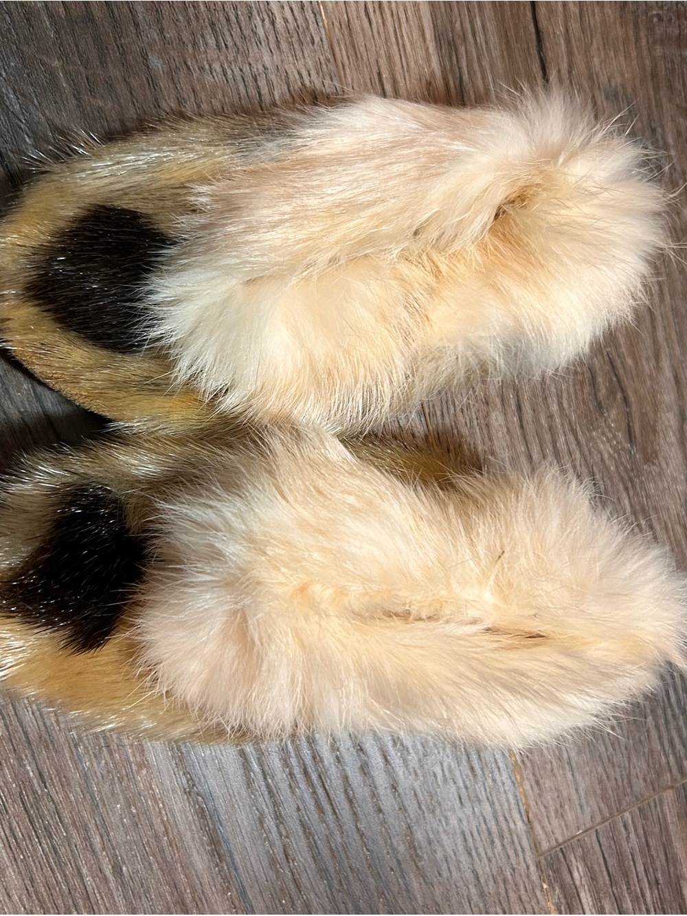 Sealskin slippers